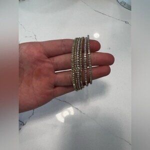 Adjustable gold bracelets with diamonds - Womens Bracelets - Gold Bangles